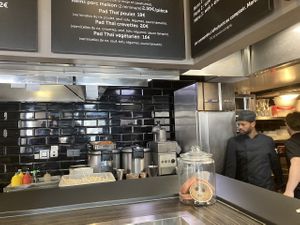 Kitchen  at CreaBistro in Annecy