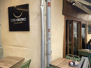 Entrance  at CreaBistro in Annecy