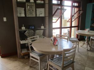 Nice, modern decoration. at Aurelie's Health and Lifestyle Cafe in Johannesburg