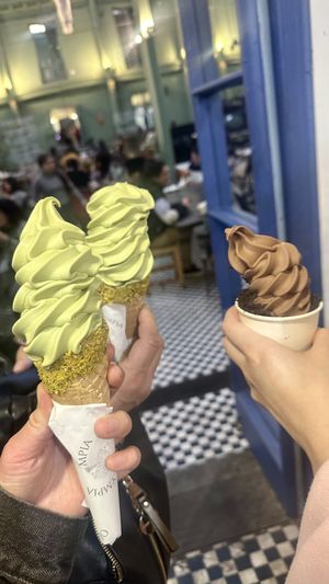   at Olympia Frozen Yogurt in Santiago