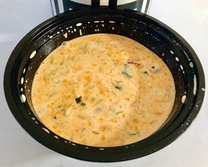 Tom kha soup at Socialicious in Dubai