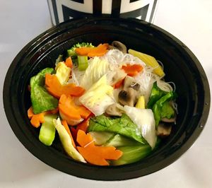 Burmese khao suey at Socialicious in Dubai