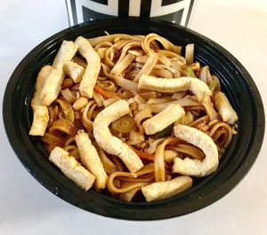 Tofu pad Thai  at Socialicious in Dubai