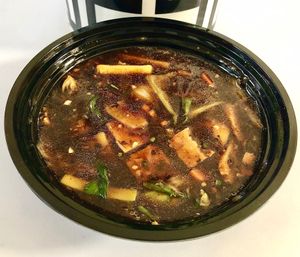 Tofu in black bean sauce  at Socialicious in Dubai