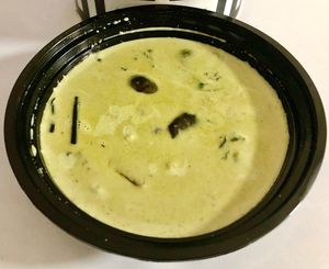 Green Thai curry  at Socialicious in Dubai