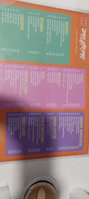  at SWEETS SAVOURIES RESTAURANT in Lucknow