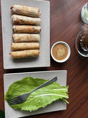 Fried spring rolls   at Chay An Nhiên-Vegan Food in Hoi An