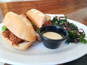 Vegan Bahn Mi at Grasshopper - College St in Toronto
