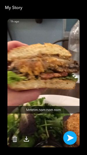 Om nom nom at Grasshopper - College St in Toronto