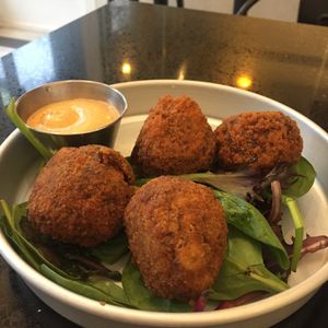 Rice poppers at Grasshopper - College St in Toronto