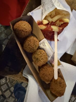   at Friteshuys in Amsterdam