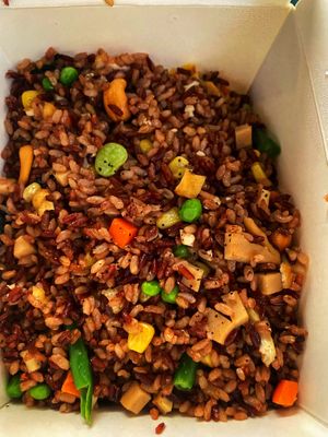 Royal fried rice  at Blossom Vegan Restaurant in Pleasanton