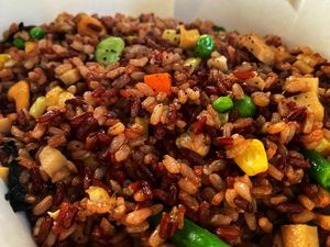 Royal fried rice  at Blossom Vegan Restaurant in Pleasanton