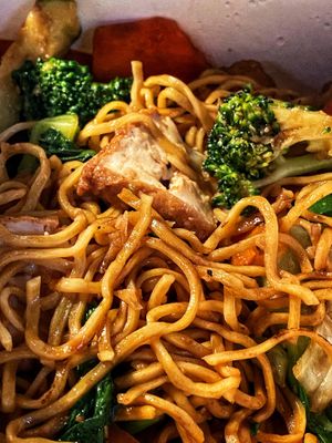 Chow me in   at Blossom Vegan Restaurant in Pleasanton