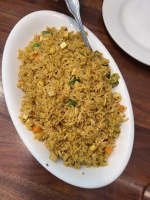 Curry fried rice  at Blossom Vegan Restaurant in Pleasanton