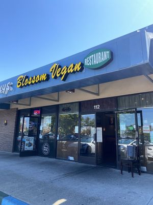 Upon Arrival • Love Places w/VEGAN in Your Face 🥰🌱💚  at Blossom Vegan Restaurant in Pleasanton