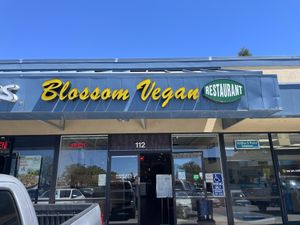 Front  at Blossom Vegan Restaurant in Pleasanton