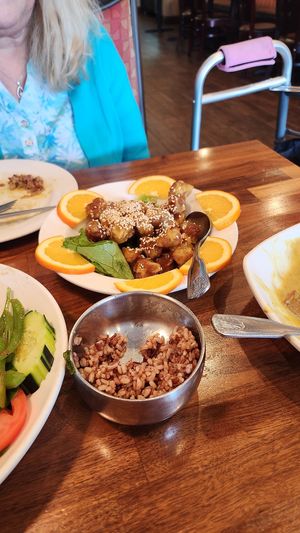   at Blossom Vegan Restaurant in Pleasanton