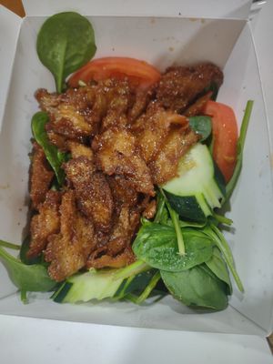 Queen 👑 at Blossom Vegan Restaurant in Pleasanton