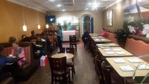 Inside Blossom Vegan Restaurant.  at Blossom Vegan Restaurant in Pleasanton