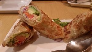 Mushu-Mushu at Blossom Vegan Restaurant in Pleasanton