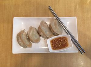 Pot Stickers at Blossom Vegan Restaurant in Pleasanton