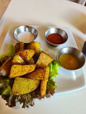 Patatas del horno at Artesano in Guatemala City