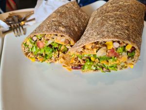 Mexican wrap at Artesano in Guatemala City