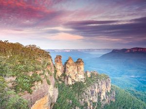 The Blue Mountains at Vegan Tours Australia in Birchgrove