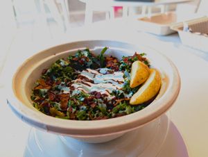 Bleu Cheese Bacon Bowl at Yum Junk - Santurce in San Juan