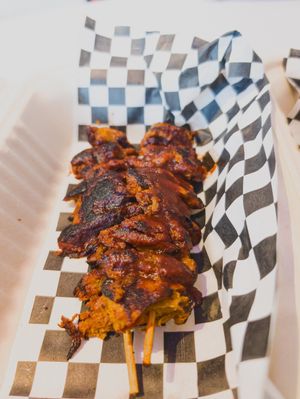 Chick'n Pinchos at Yum Junk - Santurce in San Juan