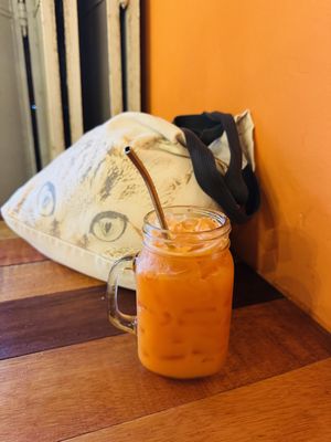 Delicious carrot juice! Really and truly! Please try it!  at Pawsitive Vibes in Kuching