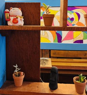 More decor inside.  at Pawsitive Vibes in Kuching