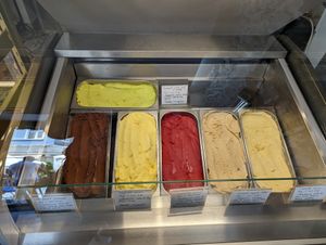 Sorbets at Delicious Raw by Gabriela Oltean in Brasov