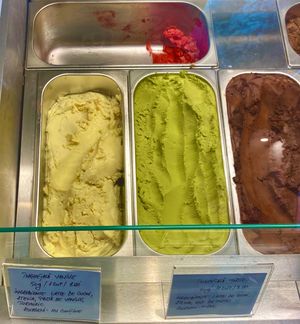 Vegan ice cream. at Delicious Raw by Gabriela Oltean in Brasov