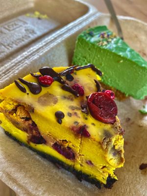 Vegan cake. at Delicious Raw by Gabriela Oltean in Brasov