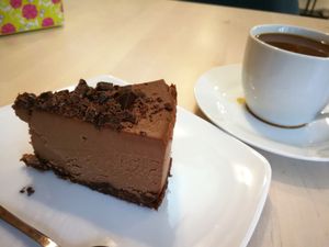 Chocolate cake @ Delicious Raw. at Delicious Raw by Gabriela Oltean in Brasov