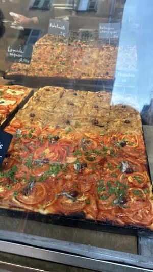 More flavours  at Chez Rene Socca in Nice