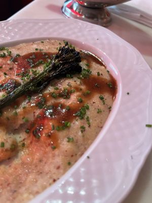 dirty polenta  at Daimant Saint-Honoré in Paris