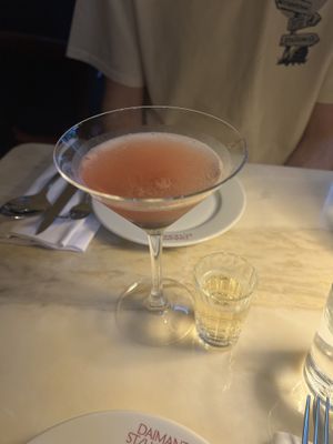 Le Saint-Honoré signature cocktail   at Daimant Saint-Honoré in Paris