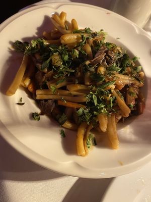 Pasta at Daimant Saint-Honoré in Paris