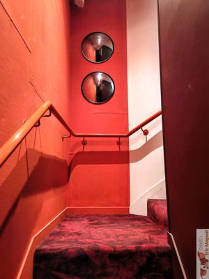 upstairs at Daimant Saint-Honoré in Paris