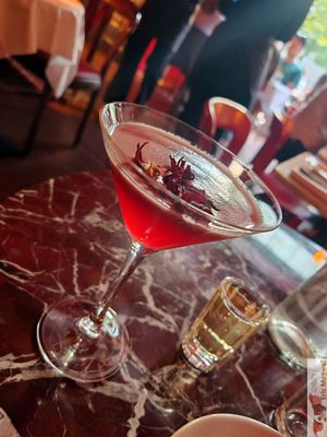 Mocktail at Daimant Saint-Honoré in Paris