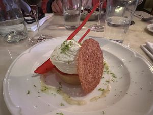 Desert 🫶🏻  at Daimant Saint-Honoré in Paris