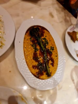 Polenta at Daimant Saint-Honoré in Paris
