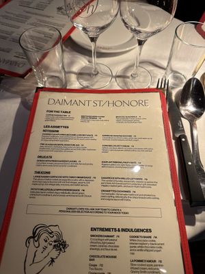   at Daimant Saint-Honoré in Paris