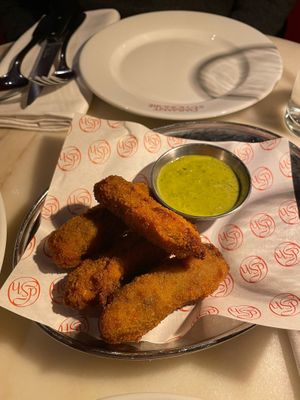 Croquetas at Daimant Saint-Honoré in Paris