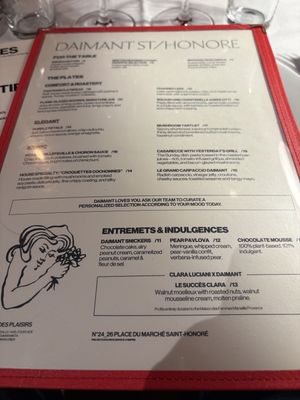   at Daimant Saint-Honoré in Paris