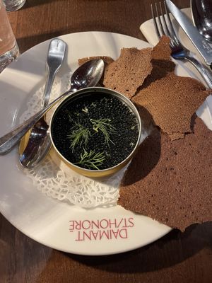 Caviar  at Daimant Saint-Honoré in Paris