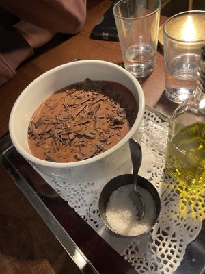 Chocolate Mousse  at Daimant Saint-Honoré in Paris